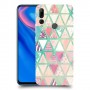 משולשים כיסוי מגן קשיח מעוצב ל Huawei Y9 Prime (2019) יחידה אחת סקרין מובייל