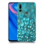 טורקיז יהלומים כיסוי מגן קשיח מעוצב ל Huawei Y9 Prime (2019) יחידה אחת סקרין מובייל