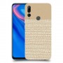 נקודות לבנות כיסוי מגן קשיח מעוצב ל Huawei Y9 Prime (2019) יחידה אחת סקרין מובייל