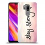 הישאר חזק כיסוי מגן קשיח מעוצב ל LG G7 ThinQ יחידה אחת סקרין מובייל