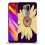 חמניות בשחור כיסוי מגן קשיח מעוצב ל LG G7 ThinQ יחידה אחת סקרין מובייל