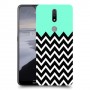 פסים במנטה כיסוי מגן קשיח מעוצב ל Nokia 2.4 יחידה אחת סקרין מובייל