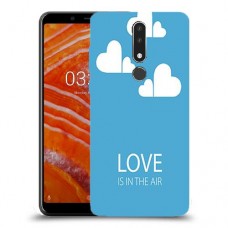 אהבה באוויר כיסוי מגן קשיח מעוצב ל Nokia 3.1 Plus יחידה אחת סקרין מובייל