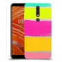 ניאון קשת כיסוי מגן קשיח מעוצב ל Nokia 3.1 Plus יחידה אחת סקרין מובייל
