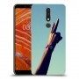 שלום בשבילך כיסוי מגן קשיח מעוצב ל Nokia 3.1 Plus יחידה אחת סקרין מובייל