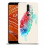 צב קשת כיסוי מגן קשיח מעוצב ל Nokia 3.1 Plus יחידה אחת סקרין מובייל