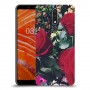 ורדים כיסוי מגן קשיח מעוצב ל Nokia 3.1 Plus יחידה אחת סקרין מובייל