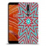 צבעי שלג כיסוי מגן קשיח מעוצב ל Nokia 3.1 Plus יחידה אחת סקרין מובייל