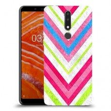 צבעים חשופים כיסוי מגן קשיח מעוצב ל Nokia 3.1 Plus יחידה אחת סקרין מובייל