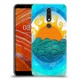 זריחה ליד הים כיסוי מגן קשיח מעוצב ל Nokia 3.1 Plus יחידה אחת סקרין מובייל