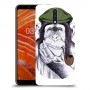 חשיבה קוף כיסוי מגן קשיח מעוצב ל Nokia 3.1 Plus יחידה אחת סקרין מובייל