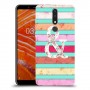 מגבת ו כיסוי מגן קשיח מעוצב ל Nokia 3.1 Plus יחידה אחת סקרין מובייל