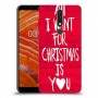 אתה עבור חג המולד כיסוי מגן קשיח מעוצב ל Nokia 3.1 Plus יחידה אחת סקרין מובייל