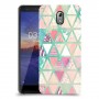 משולשים כיסוי מגן קשיח מעוצב ל Nokia 3.1 יחידה אחת סקרין מובייל