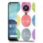 אהבה צחוק חיים כיסוי מגן קשיח מעוצב ל Nokia 3.4 יחידה אחת סקרין מובייל