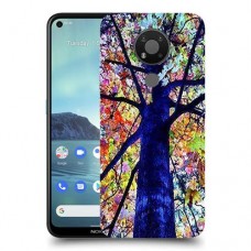 עץ ניאון כיסוי מגן קשיח מעוצב ל Nokia 3.4 יחידה אחת סקרין מובייל
