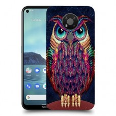 ינשוף הלילה כיסוי מגן קשיח מעוצב ל Nokia 3.4 יחידה אחת סקרין מובייל