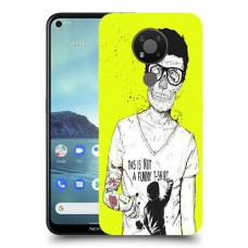 לא חולצת טריקו מצחיקה כיסוי מגן קשיח מעוצב ל Nokia 3.4 יחידה אחת סקרין מובייל