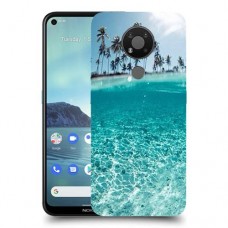 חופשה גן עדן כיסוי מגן קשיח מעוצב ל Nokia 3.4 יחידה אחת סקרין מובייל