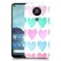 לבבות פסטל כיסוי מגן קשיח מעוצב ל Nokia 3.4 יחידה אחת סקרין מובייל
