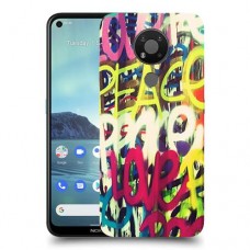 אהבת שלום כיסוי מגן קשיח מעוצב ל Nokia 3.4 יחידה אחת סקרין מובייל