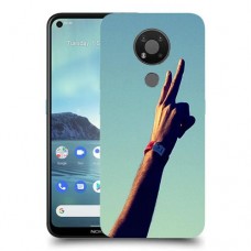 שלום בשבילך כיסוי מגן קשיח מעוצב ל Nokia 3.4 יחידה אחת סקרין מובייל