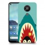 פינגווין בכריש כיסוי מגן קשיח מעוצב ל Nokia 3.4 יחידה אחת סקרין מובייל