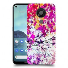 סתיו סגול כיסוי מגן קשיח מעוצב ל Nokia 3.4 יחידה אחת סקרין מובייל