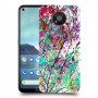 באביב בסגול כיסוי מגן קשיח מעוצב ל Nokia 3.4 יחידה אחת סקרין מובייל