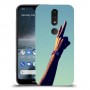 שלום בשבילך כיסוי מגן קשיח מעוצב ל Nokia 4.2 יחידה אחת סקרין מובייל