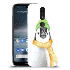 פינגווין בקור כיסוי מגן קשיח מעוצב ל Nokia 4.2 יחידה אחת סקרין מובייל