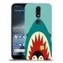 פינגווין בכריש כיסוי מגן קשיח מעוצב ל Nokia 4.2 יחידה אחת סקרין מובייל