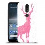 צבי ורוד כיסוי מגן קשיח מעוצב ל Nokia 4.2 יחידה אחת סקרין מובייל