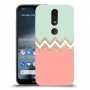 ורוד ירוק כיסוי מגן קשיח מעוצב ל Nokia 4.2 יחידה אחת סקרין מובייל