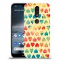 לבבות קשת כיסוי מגן קשיח מעוצב ל Nokia 4.2 יחידה אחת סקרין מובייל