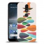 כביש של לבנים קשת כיסוי מגן קשיח מעוצב ל Nokia 4.2 יחידה אחת סקרין מובייל
