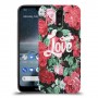 רוז אהבה כיסוי מגן קשיח מעוצב ל Nokia 4.2 יחידה אחת סקרין מובייל