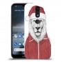 סנטה אריה כיסוי מגן קשיח מעוצב ל Nokia 4.2 יחידה אחת סקרין מובייל