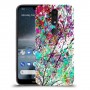 באביב בסגול כיסוי מגן קשיח מעוצב ל Nokia 4.2 יחידה אחת סקרין מובייל