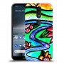 ויטראז 'תמונה כיסוי מגן קשיח מעוצב ל Nokia 4.2 יחידה אחת סקרין מובייל