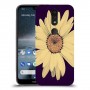חמניות בשחור כיסוי מגן קשיח מעוצב ל Nokia 4.2 יחידה אחת סקרין מובייל