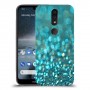 טורקיז יהלומים כיסוי מגן קשיח מעוצב ל Nokia 4.2 יחידה אחת סקרין מובייל