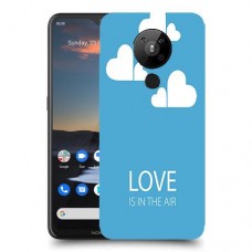 אהבה באוויר כיסוי מגן קשיח מעוצב ל Nokia 5.3 יחידה אחת סקרין מובייל