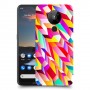 פסים ניאון כיסוי מגן קשיח מעוצב ל Nokia 5.3 יחידה אחת סקרין מובייל