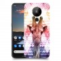 ג'ירפה נחמד כיסוי מגן קשיח מעוצב ל Nokia 5.3 יחידה אחת סקרין מובייל