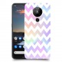 גיאומטריה פסטל כיסוי מגן קשיח מעוצב ל Nokia 5.3 יחידה אחת סקרין מובייל