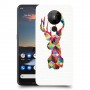 אייל קשת כיסוי מגן קשיח מעוצב ל Nokia 5.3 יחידה אחת סקרין מובייל