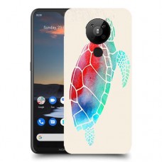 צב קשת כיסוי מגן קשיח מעוצב ל Nokia 5.3 יחידה אחת סקרין מובייל