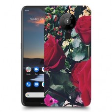ורדים כיסוי מגן קשיח מעוצב ל Nokia 5.3 יחידה אחת סקרין מובייל
