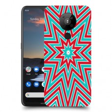 צבעי שלג כיסוי מגן קשיח מעוצב ל Nokia 5.3 יחידה אחת סקרין מובייל